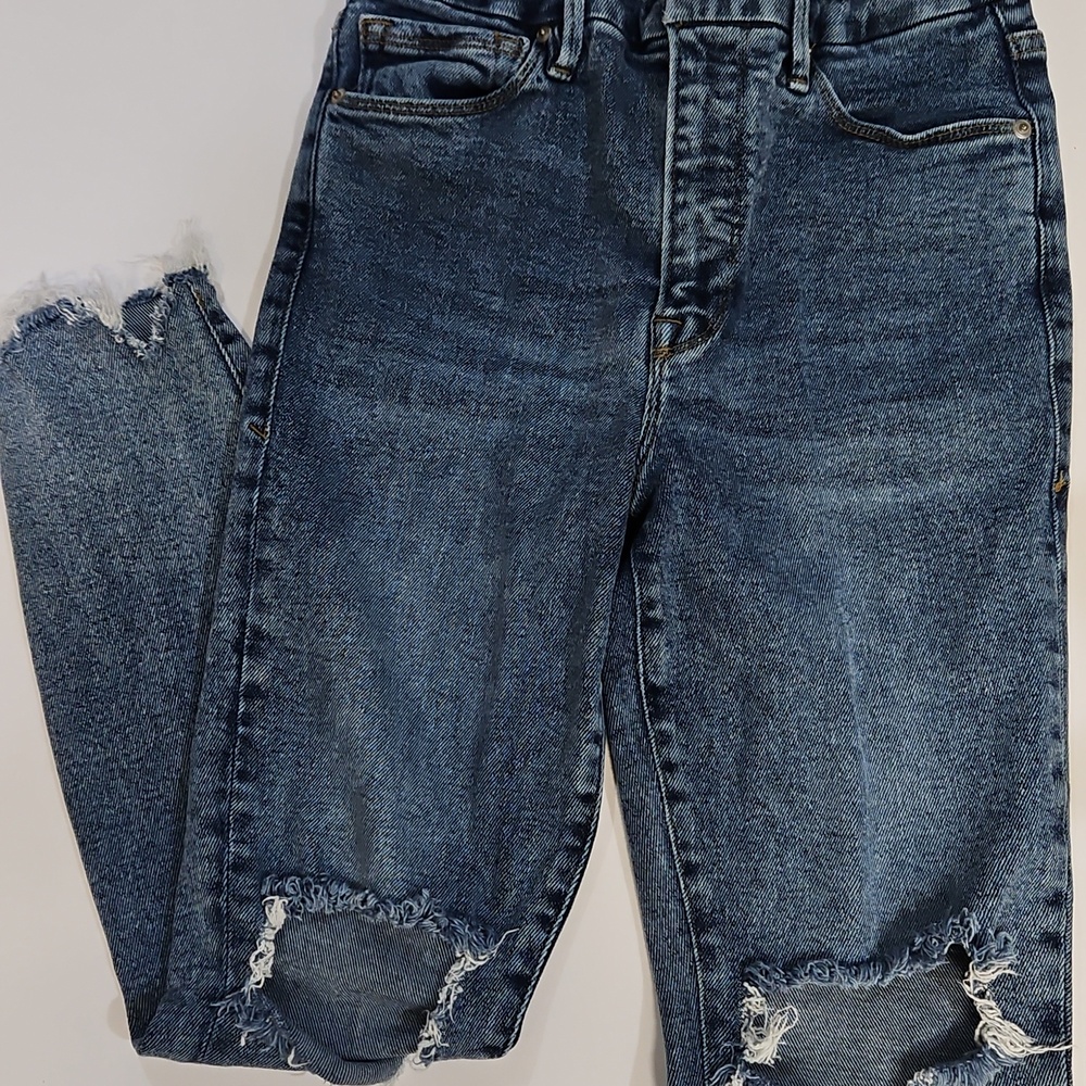 Good American Ripped PJeans - Picture 3 of 5